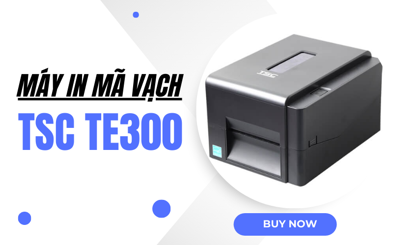 Máy in mã vạch TSC TE300 (USB, bluetooth)