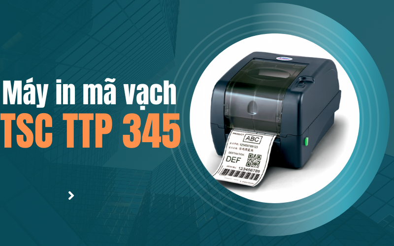 Máy in mã vạch TSC TTP 345
