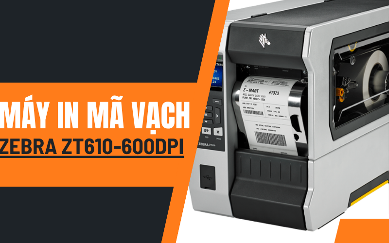 Máy in mã vạch Zebra ZT610-600dpi
