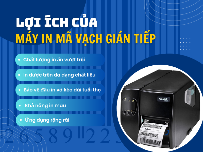 Máy in mã vạch nhiệt trực tiếp hay gián tiếp sẽ tốt hơn