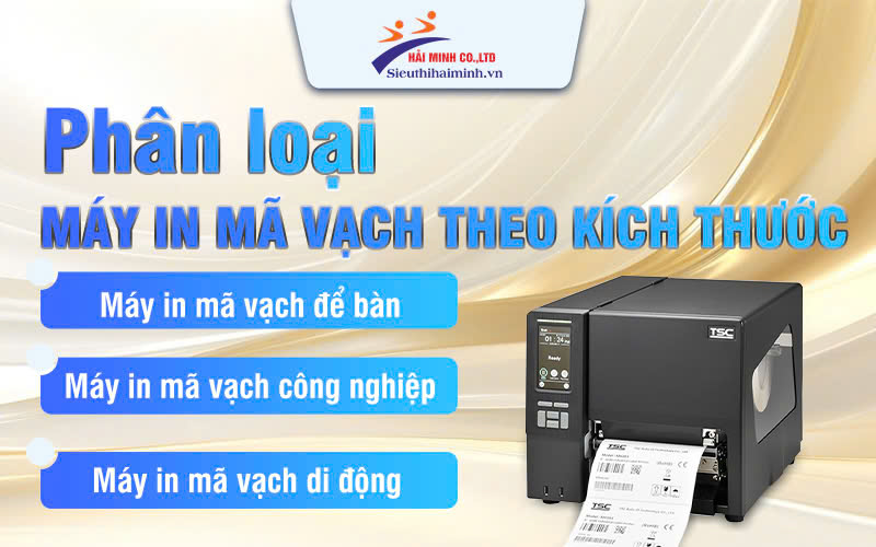 Phân loại máy in mã vạch