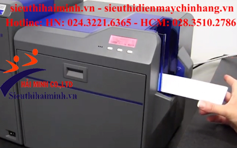 Sử dụng máy in thẻ nhựa DATACARD® SR200 hiệu quả