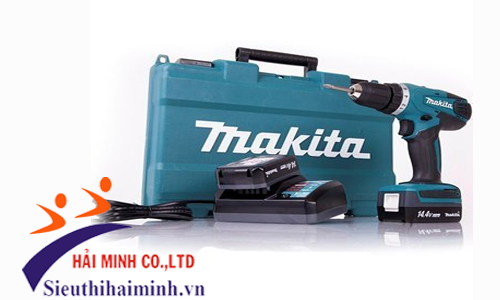 Bộ Máy khoan vặn vít dùng pin Makita DF347DWE 14.4V