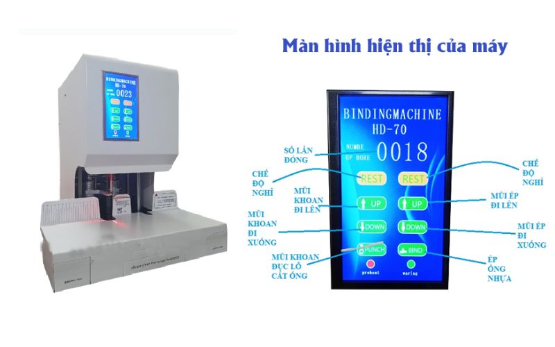 Đặc điểm vượt trội của máy khoan đóng chứng từ HD-70