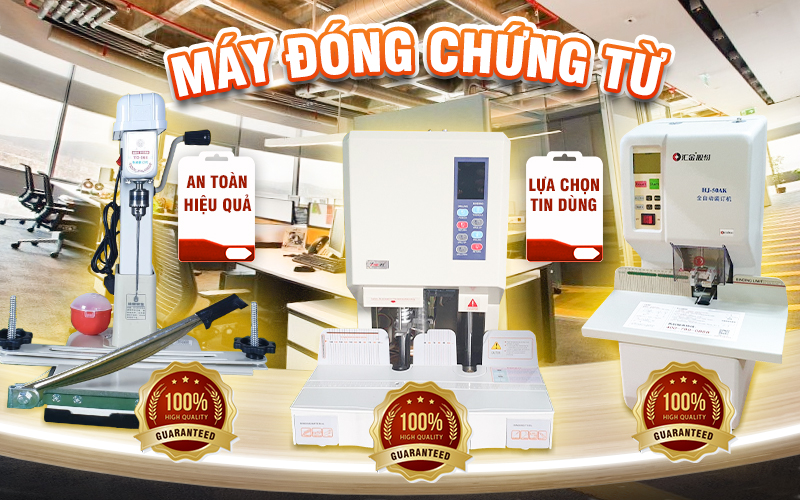Tổng quan về máy đóng chứng từ - điều cần biết