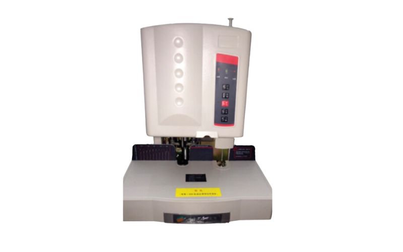 Máy khoan, đóng chứng từ ống nhựa HM AD-70 (Bán tự động)