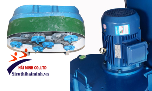 Moto và đĩa mài của máy HSG-600