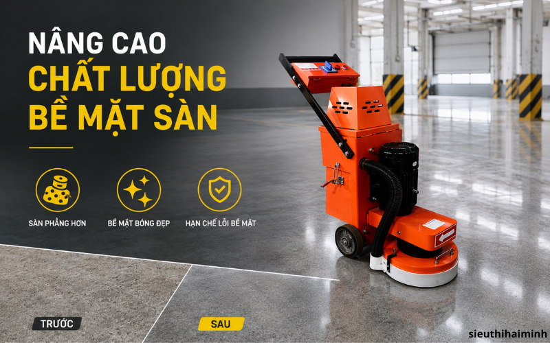 Nâng cao chất lượng bề mặt sàn