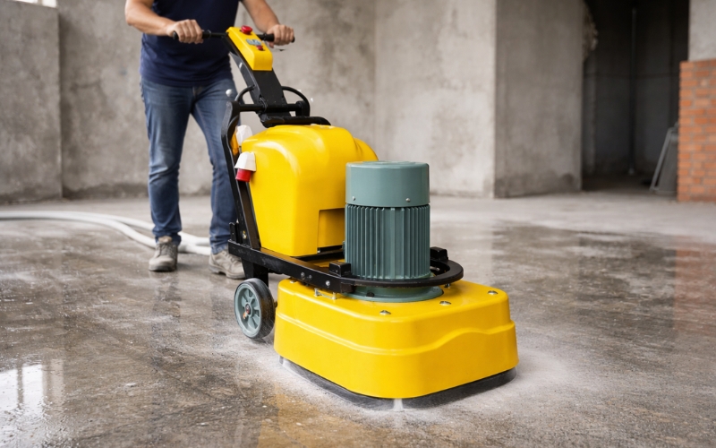 Máy mài sàn bê tông JS 580