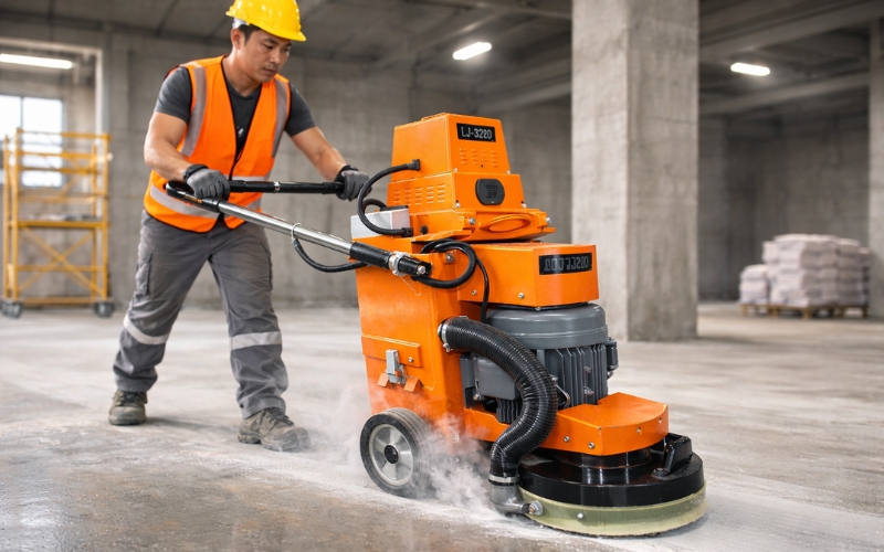  Thông số của máy mài sàn hút bụi LJ-320D