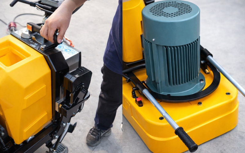 Tính năng nổi bật của Máy mài sàn bê tông JS 580