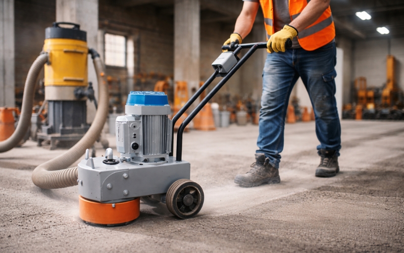 Ưu điểm của máy mài sàn bê tông Vifuco MS250