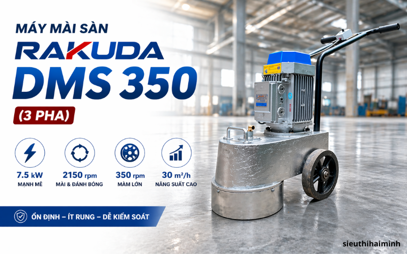  Máy mài sàn Rakuda DMS 350 (3 pha)