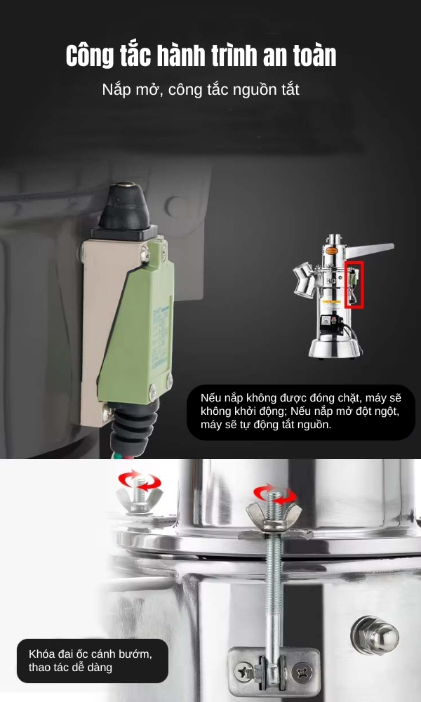 Máy nghiền dược liệu, gia vị Yamafuji DLF-25