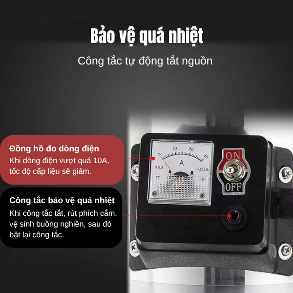 Máy nghiền dược liệu, gia vị Yamafuji DLF-28