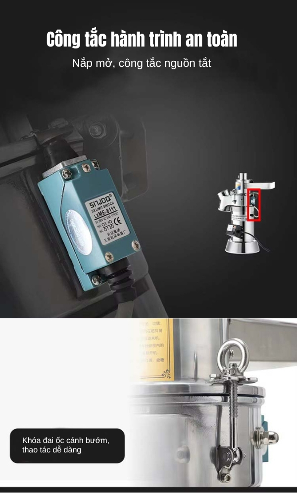 Máy nghiền dược liệu, gia vị Yamafuji DLF-35