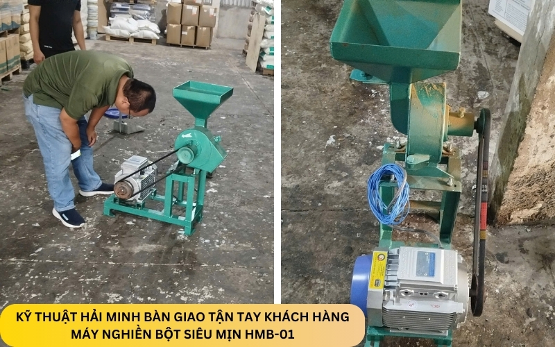 Máy nghiền bột siêu mịn HMB-01