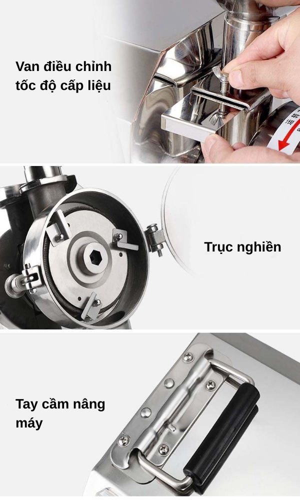 máy nghiền bột thảo dược Yamafuji DLF-150B