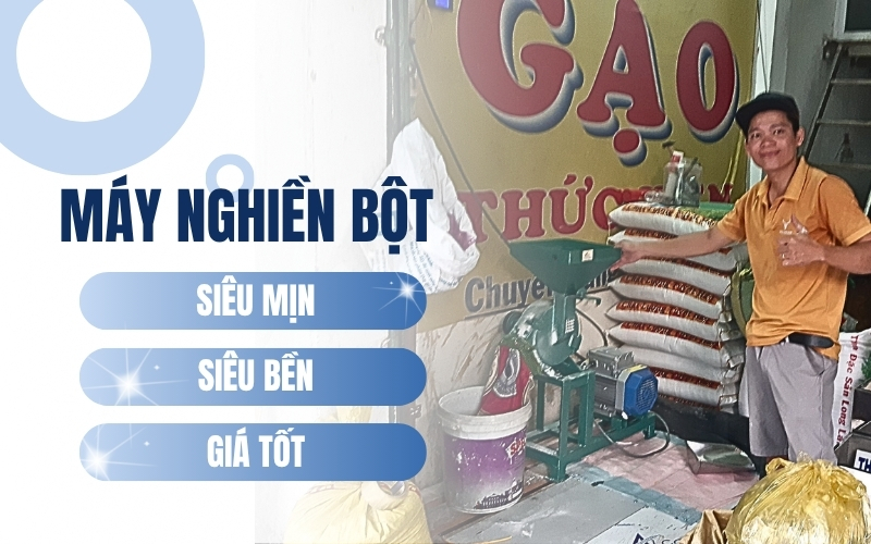Cấu tạo và ứng dụng của máy nghiền bột