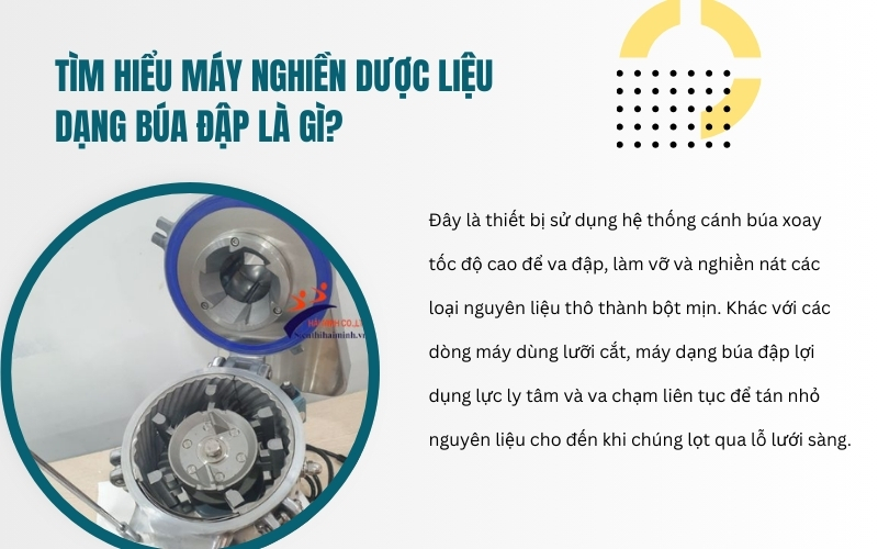 Tìm hiểu Máy nghiền dược liệu dạng búa đập là gì?