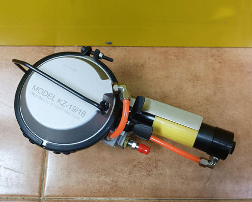 Máy niềng khí nén dùng đai thép 3in1 KZ19