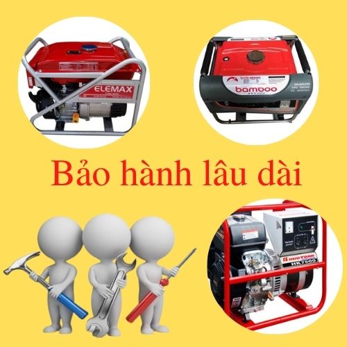 Bảo hành máy phát điện lâu dài