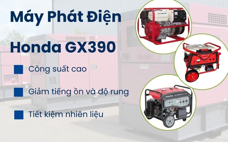 Các mẫu máy phát điện Honda GX390