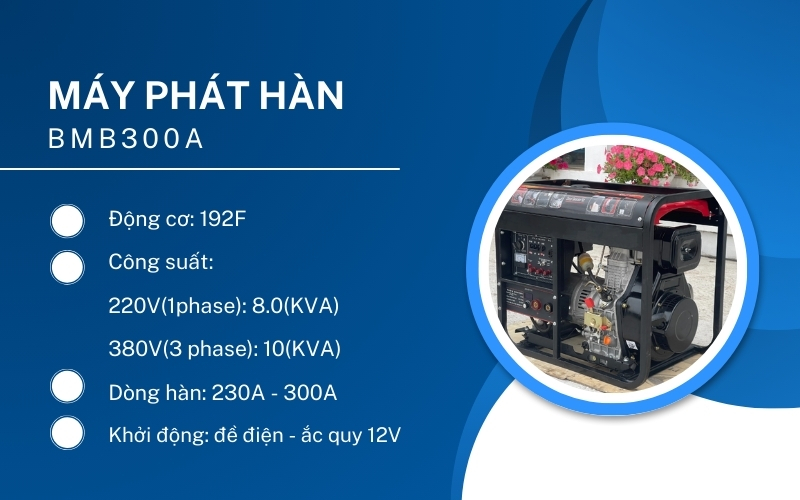 Máy Phát Hàn BMB300A