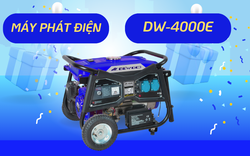Máy phát điện DW-4000