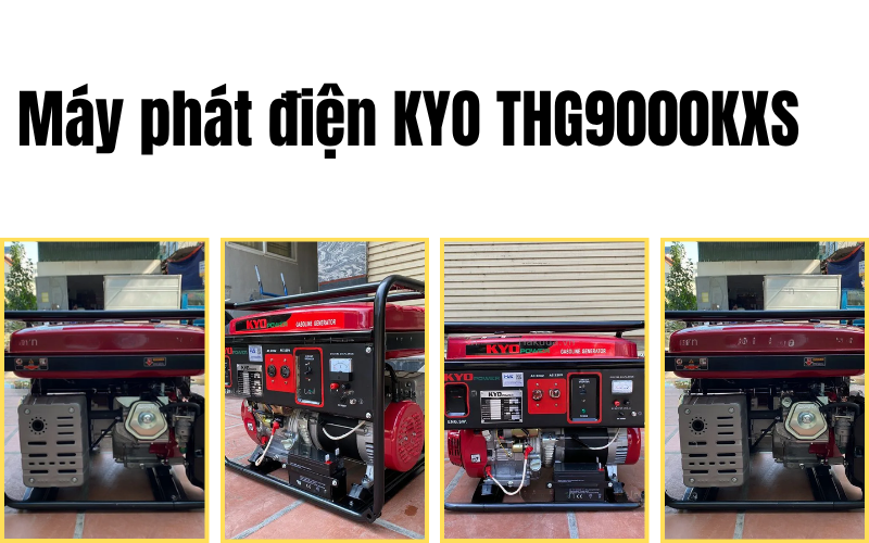 Máy phát điện KYO THG9000KXS 
