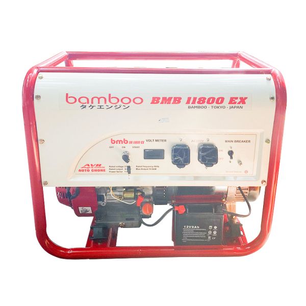 Photo - Máy phát điện xăng Bamboo BmB 11800EX