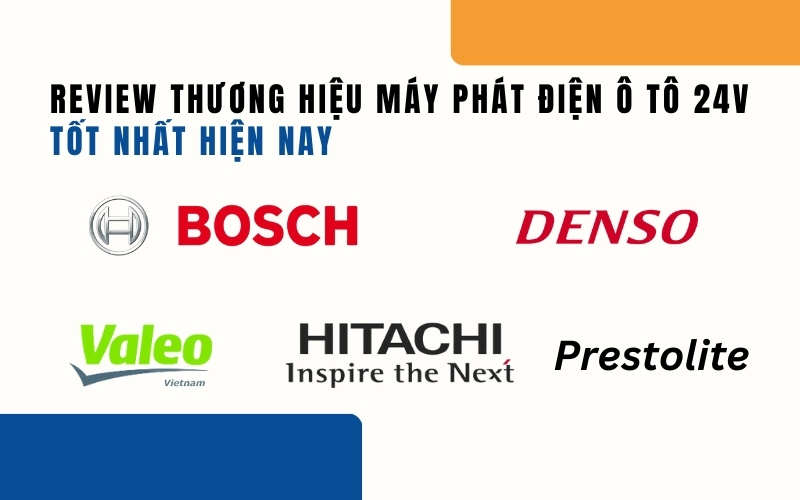 Review Thương Hiệu Máy Phát Điện Ô Tô 24V Tốt Nhất Hiện Nay