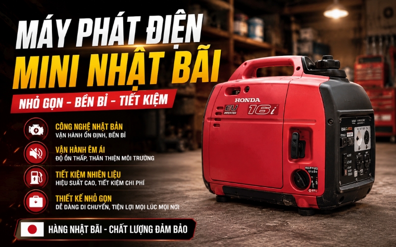 Kiểm tra loại máy, công suất, tính năng