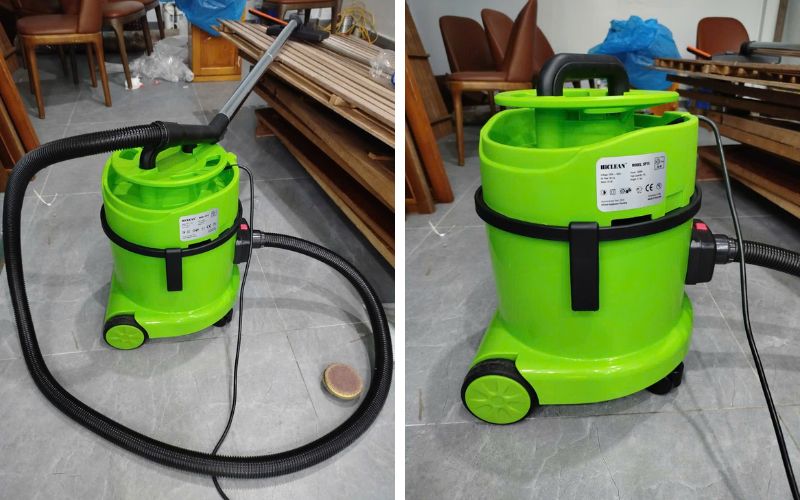 Kỹ thuật bàn giao Máy hút bụi Hiclean SP15 cho khách