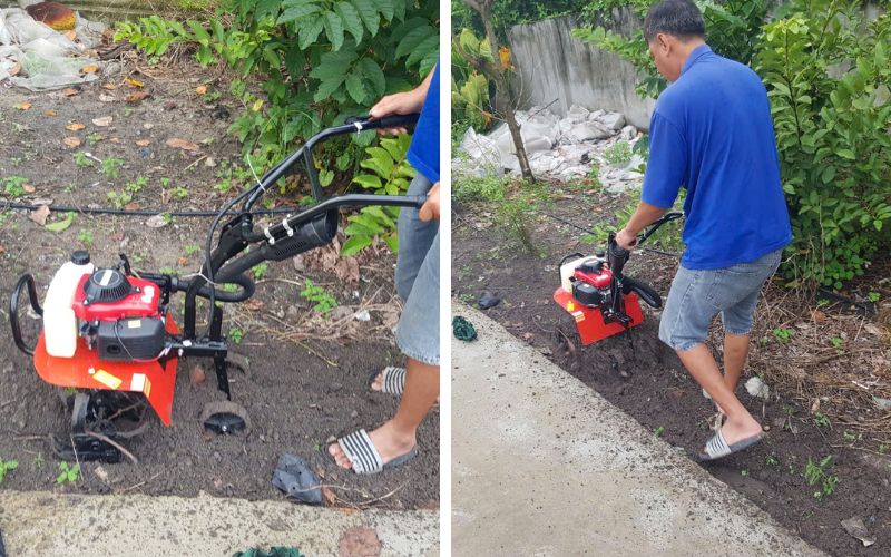 Kỹ thuật bàn giao Máy xới đất mini Yamafuji BY-144 cho khách