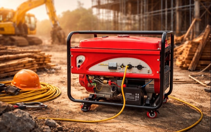 Máy phát điện 5kVA Nhật Bãi