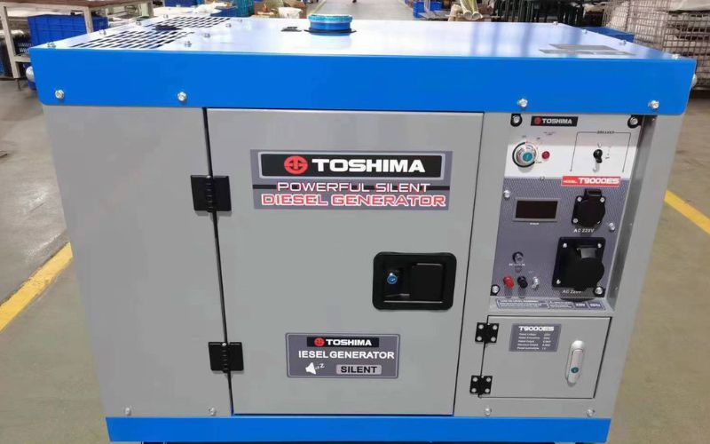 Những ưu điểm nổi bật của máy phát điện chạy dầu Toshima T9000ES