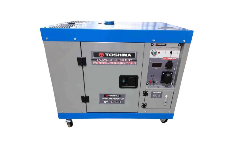 Máy phát điện chạy dầu Toshima T9000ES
