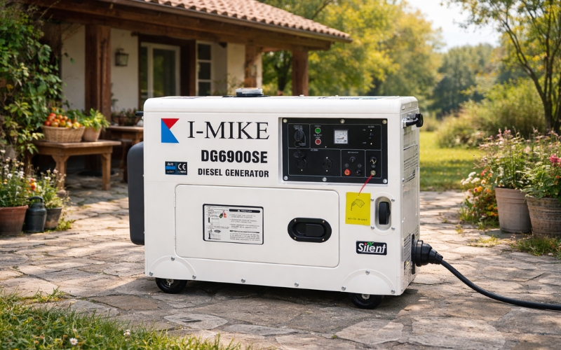 Tiện ích máy phát điện chạy dầu 3KW chống ồn mang lại