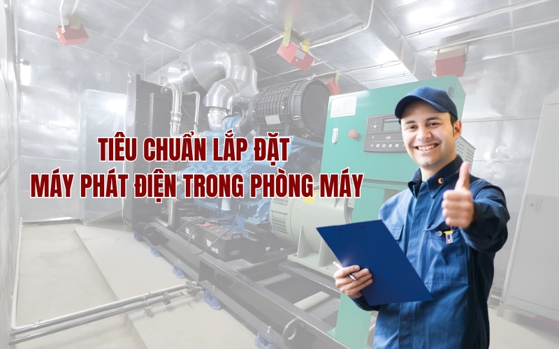 Tiêu Chuẩn Lắp Đặt Máy Phát Điện Trong Phòng Máy