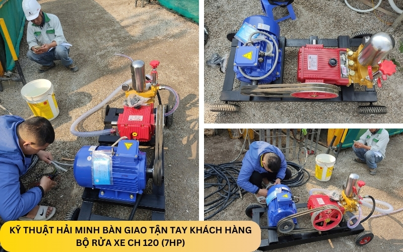 Bộ rửa xe CH 120 (7HP)