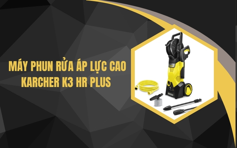 Máy phun rửa áp lực cao Karcher K 3 HR Plus