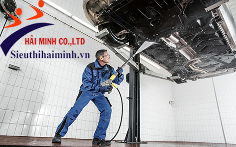 Máy phun áp lực cao nước nóng Karcher HDS 6/14 C