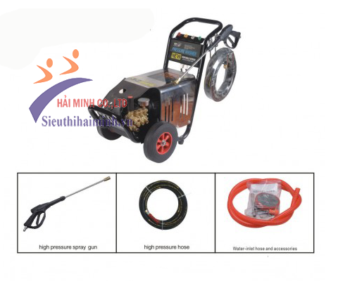 Máy phun áp lực cao Koisu LA 3013S4 đi kèm phụ kiện