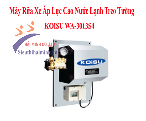 máy rửa xe áp lực cao nước lạnh treo tường KOISU WA-3013S4 thiết kế hiện đại