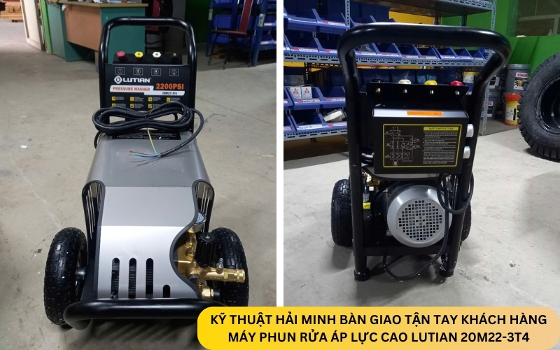 Máy phun rửa áp lực cao Lutian 20M22-3T4