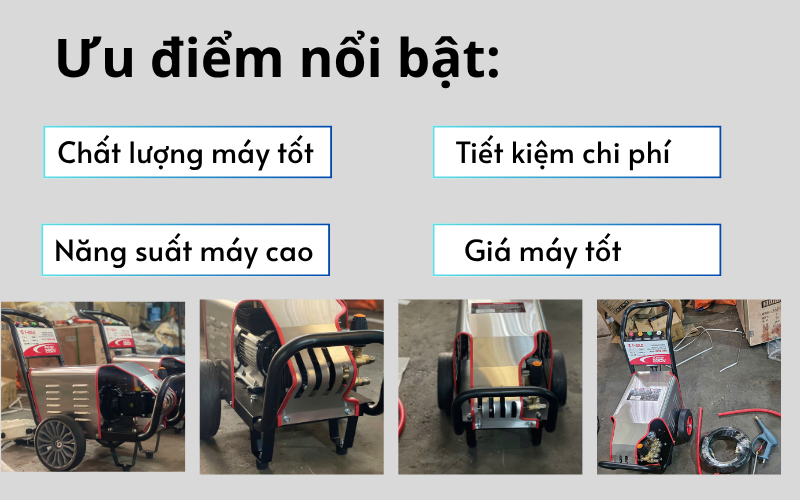 Máy phun rửa áp lực cao T-Gold 36TG-90A tự động