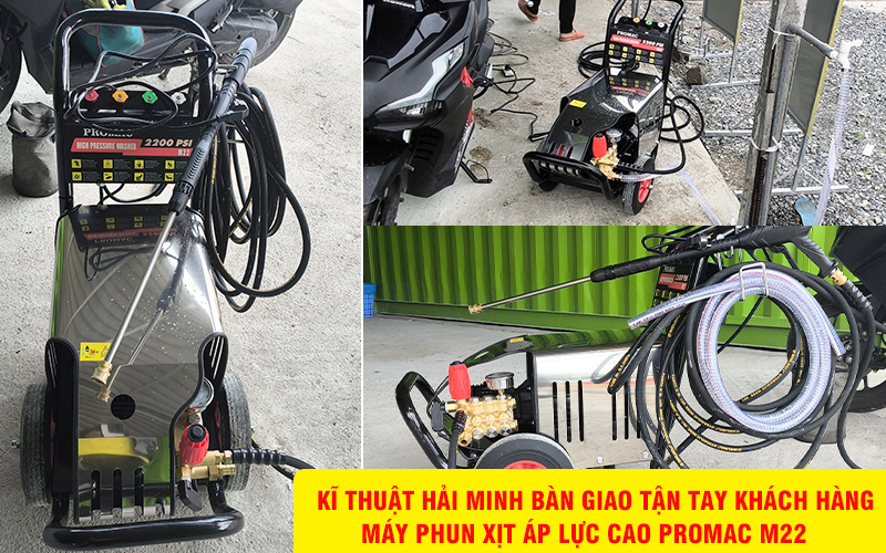Máy phun xịt áp lực cao Promac M22