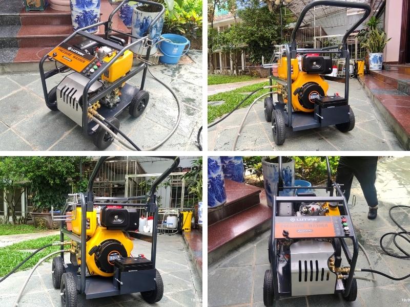 Máy rửa xe chạy dầu diesel Lutian 18D35-10C