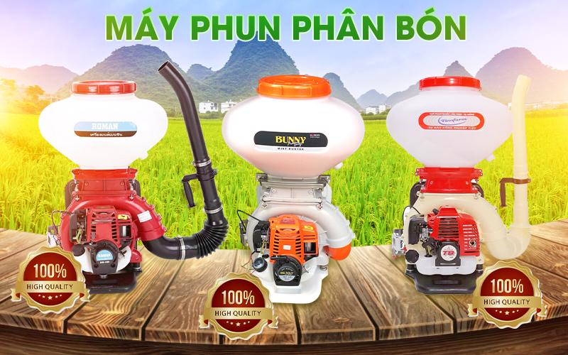 Tổng quan về máy phun phân bón